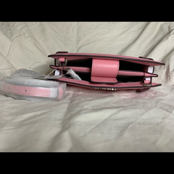 Rayne Small Saffiano Leather Crossbody Bag - Picture 3 of 6